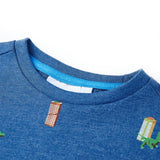 VidaXL Kinderhemd 116 dunkelblau gemischt