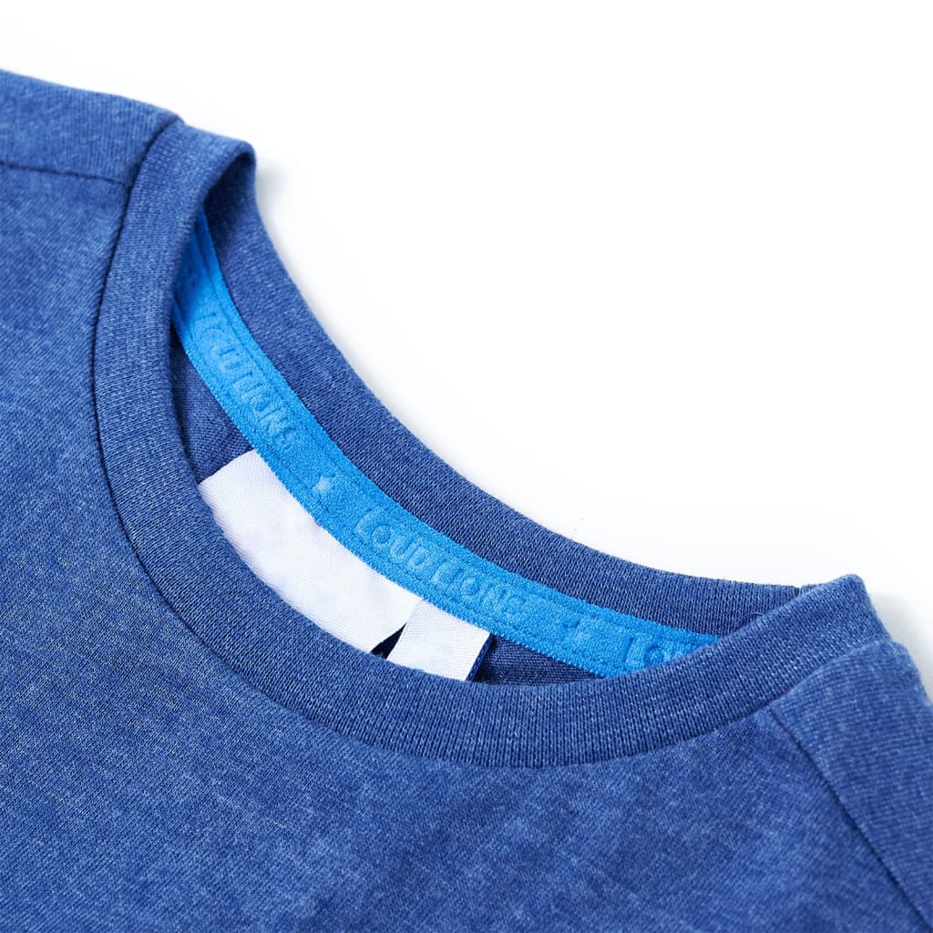 VidaXL Kindershirt 92 dunkelblau gemischt