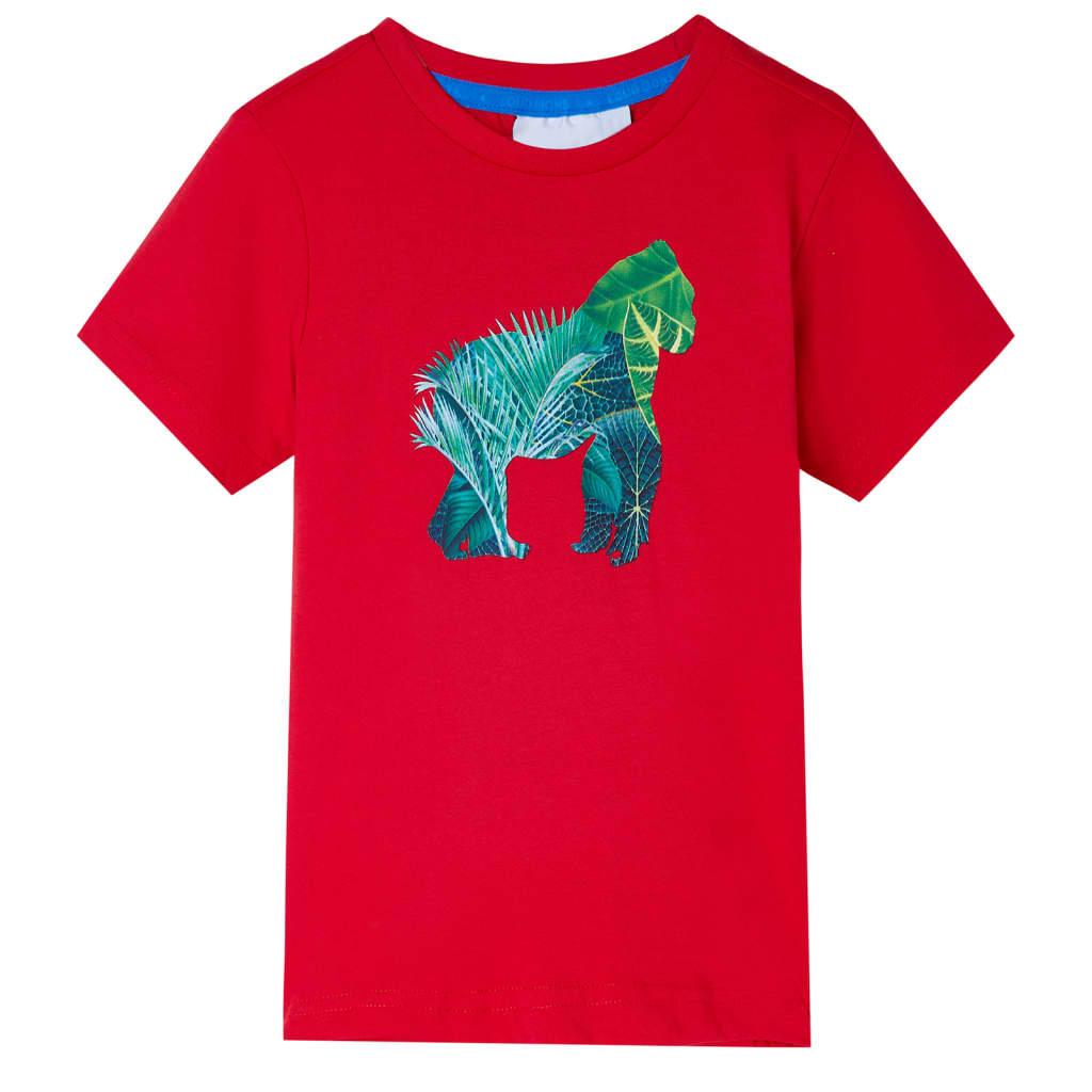 VidaXL Kindershirt 128 rot