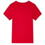 VidaXL Kindershirt 128 rot