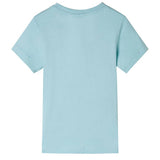 VidaXL Kindershirt 116 Hellseeblau