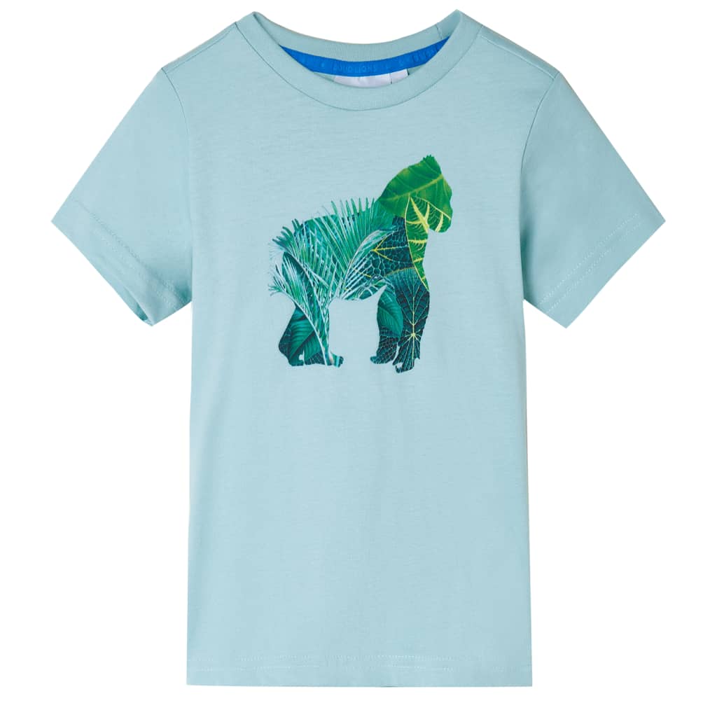 VidaXL Kinderhemd 140 Hellseeblau