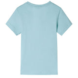 VidaXL Kinderhemd 140 Hellseeblau