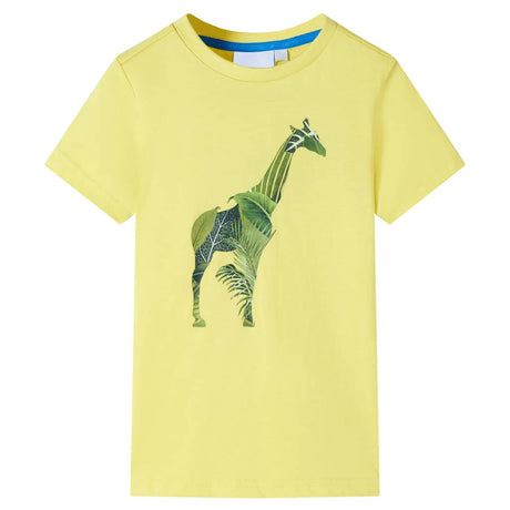 VidaXL Kindershirt 116 Gelb