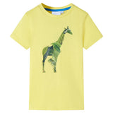 VidaXL Kindershirt 128 Gelb