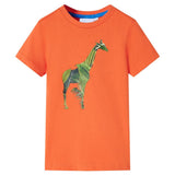 VidaXL Kindershirt 92 leuchtendes Orange