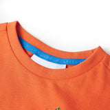 VidaXL Kindershirt 104 leuchtendes Orange