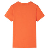 VidaXL Kindershirt 140 leuchtendes Orange