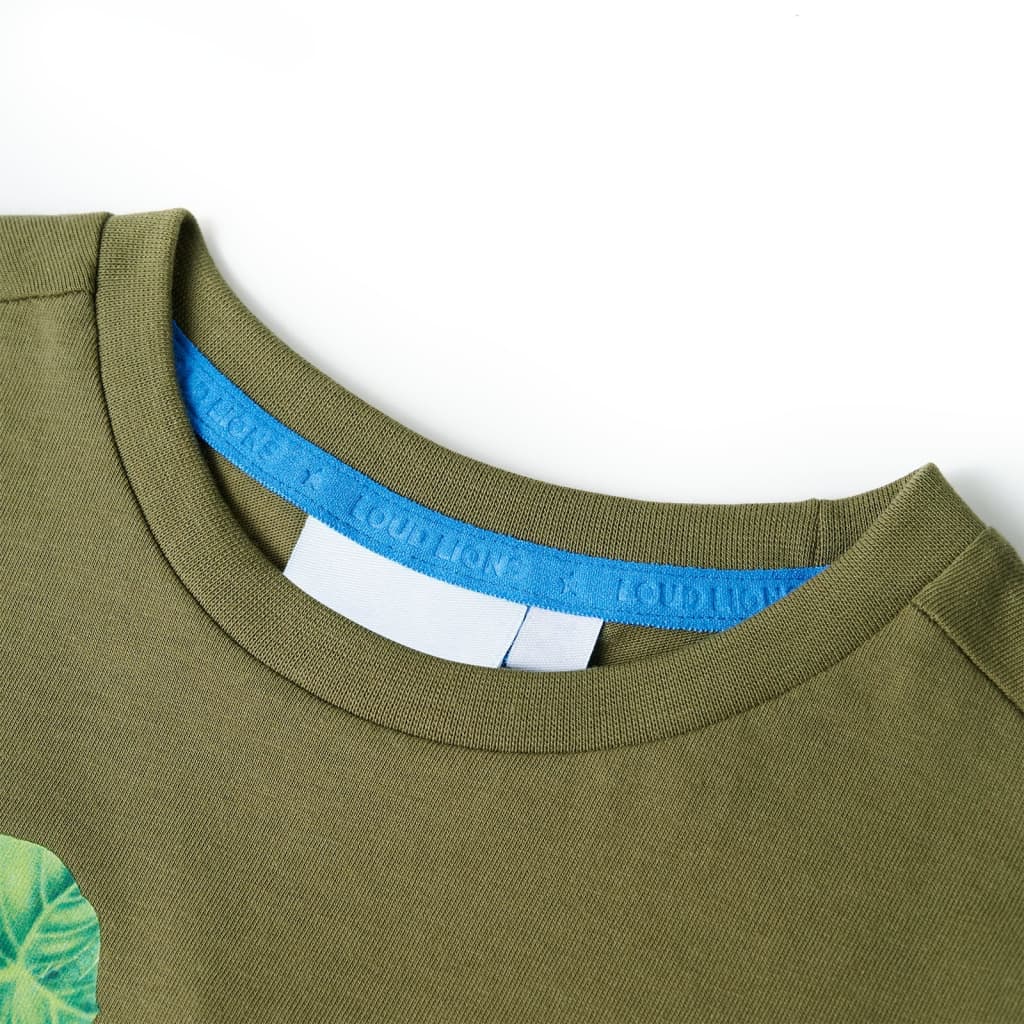 VidaXL Kinderhemd 116 Khaki