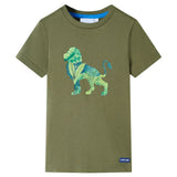 VidaXL Kinderhemd 128 Khaki