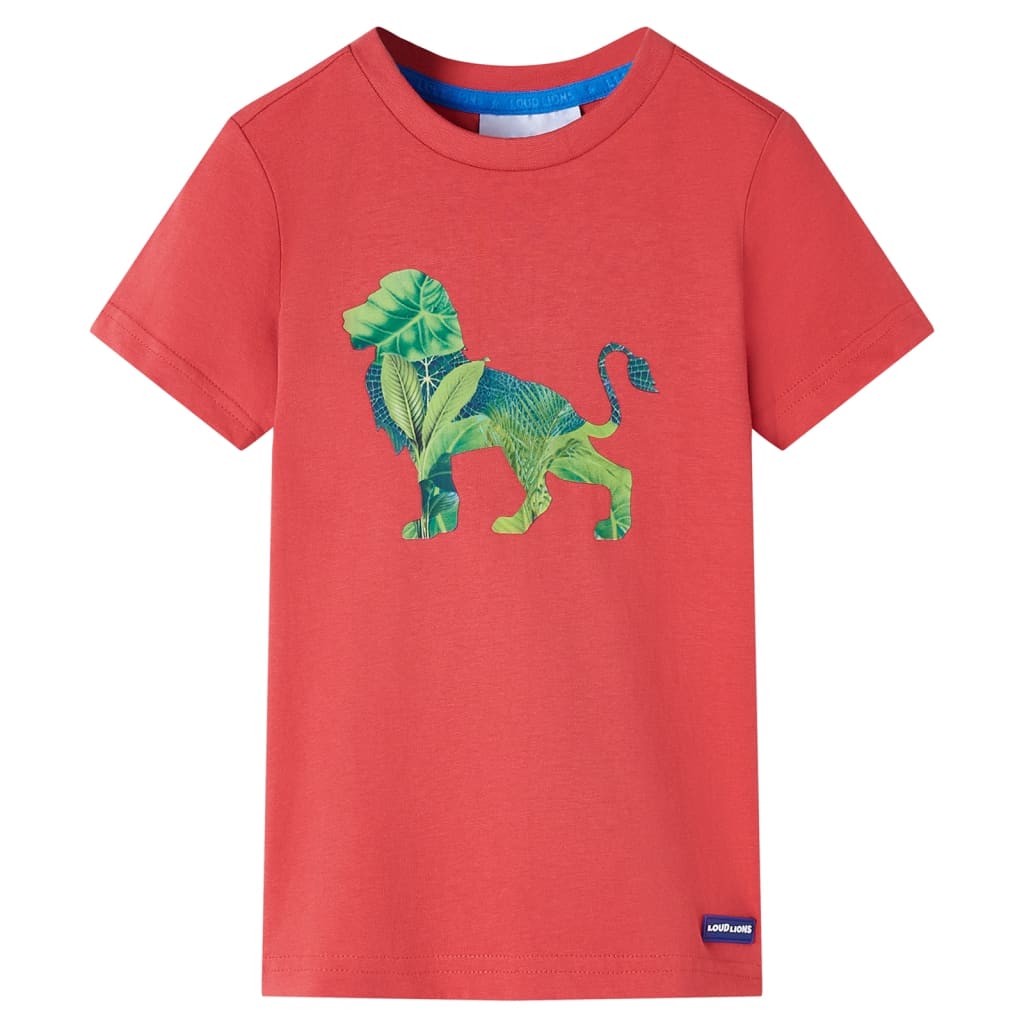 VidaXL Kindershirt 92 rot