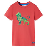 VidaXL Kindershirt 104 rot