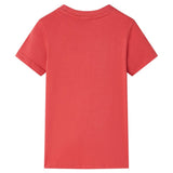 VidaXL Kindershirt 128 rot
