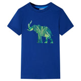 VidaXL Kindershirt 92 dunkelblau