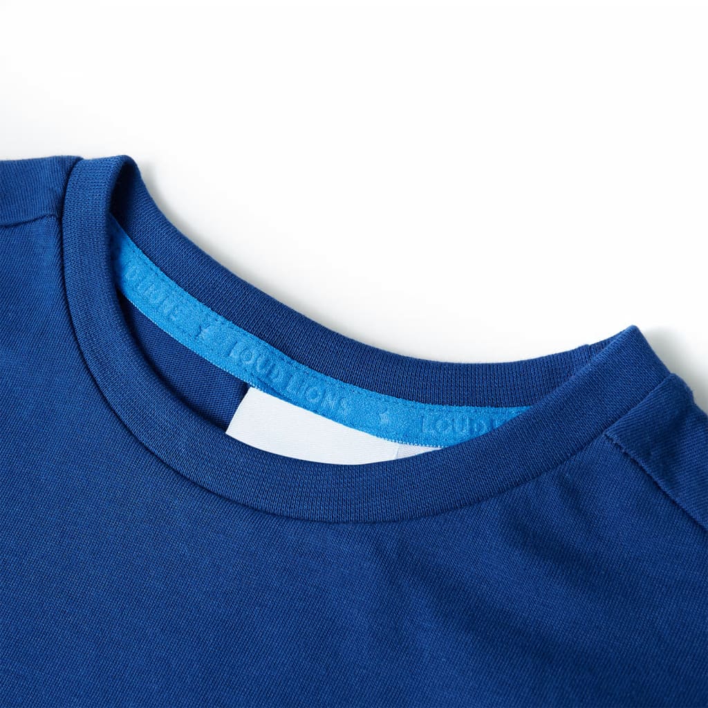 VidaXL Kindershirt 92 dunkelblau