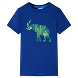 VidaXL Kindershirt 140 dunkelblau