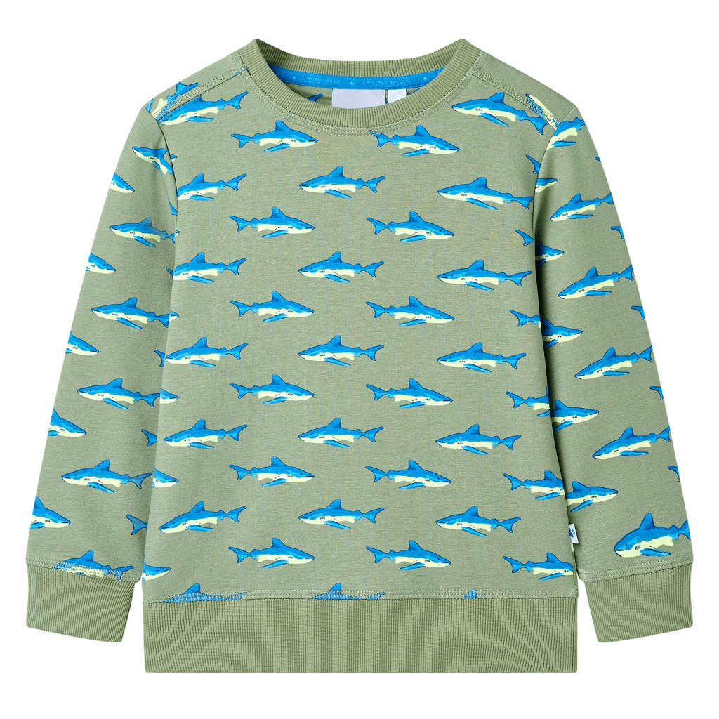 VidaXL Kinderpullover 140 Hellkhaki