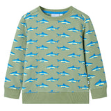 VidaXL Kinderpullover 140 Hellkhaki