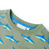 VidaXL Kinderpullover 140 Hellkhaki