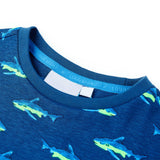 VidaXL Kindershirt 104 dunkelblau