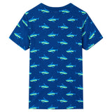 VidaXL Kindershirt 116 dunkelblau