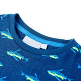 VidaXL Kindershirt 116 dunkelblau