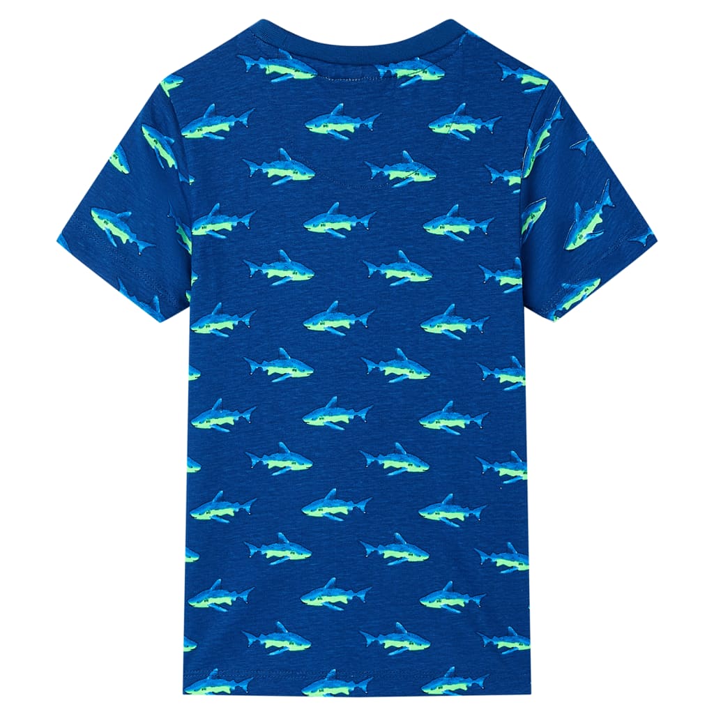 VidaXL Kindershirt 140 dunkelblau