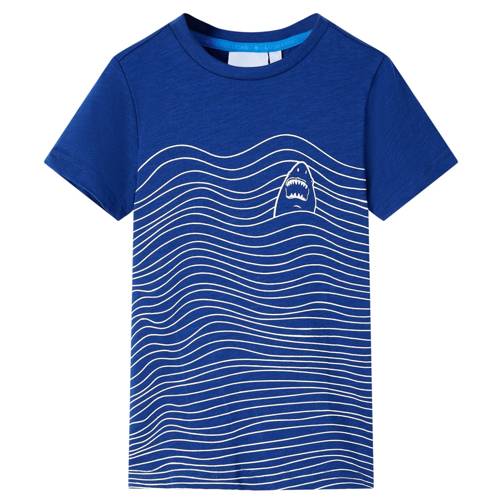 VidaXL Kindershirt 116 dunkelblau