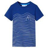 VidaXL Kindershirt 128 dunkelblau