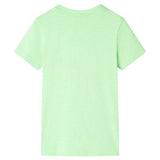 VidaXL Kindershirt 92 neongrün