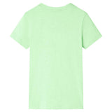 VidaXL Kindershirt 116 neongrün