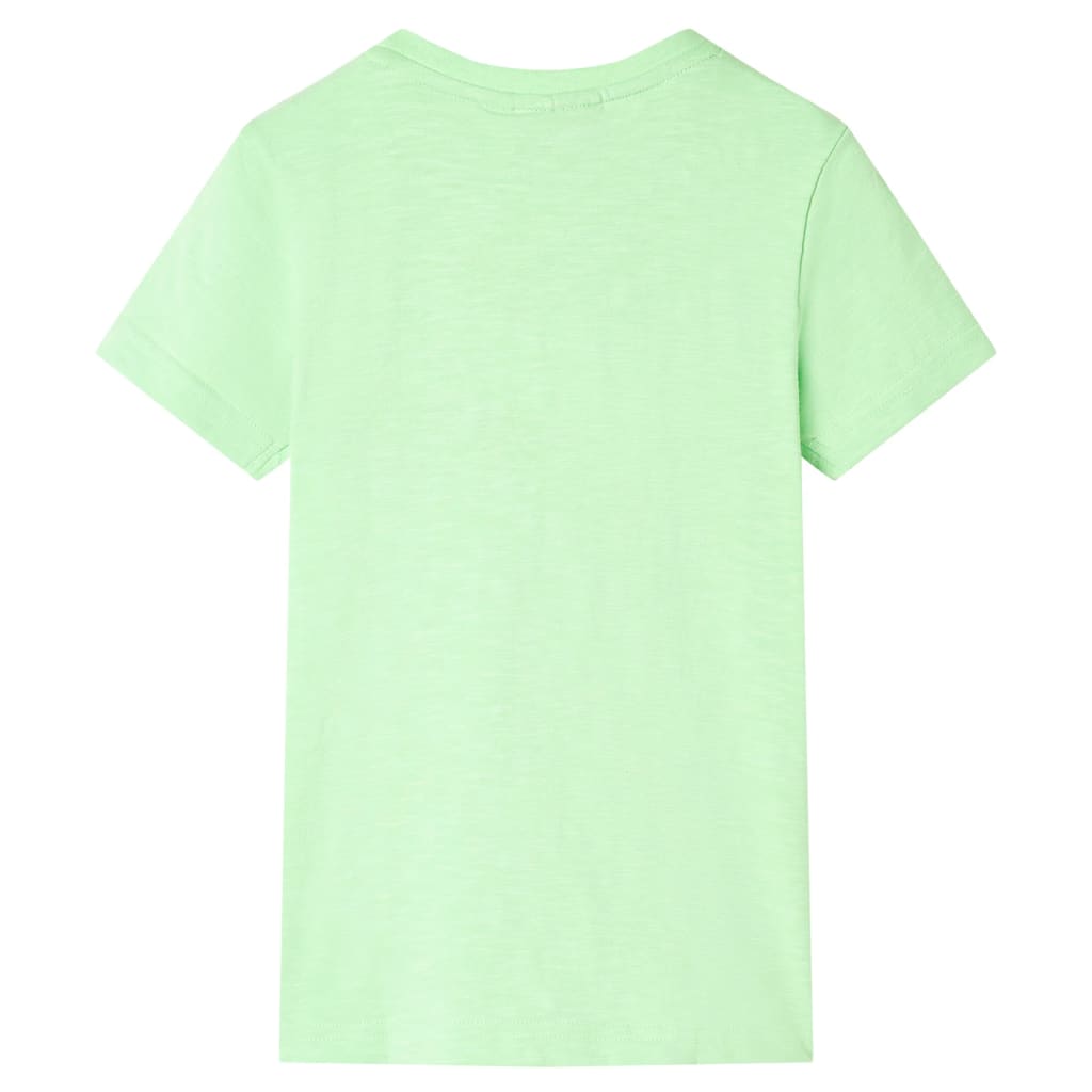 VidaXL Kindershirt 128 neongrün