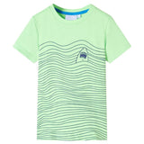 VidaXL Kindershirt 140 neongrün