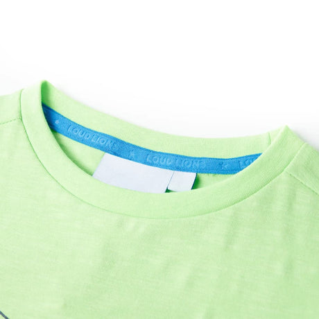 VidaXL Kindershirt 140 neongrün
