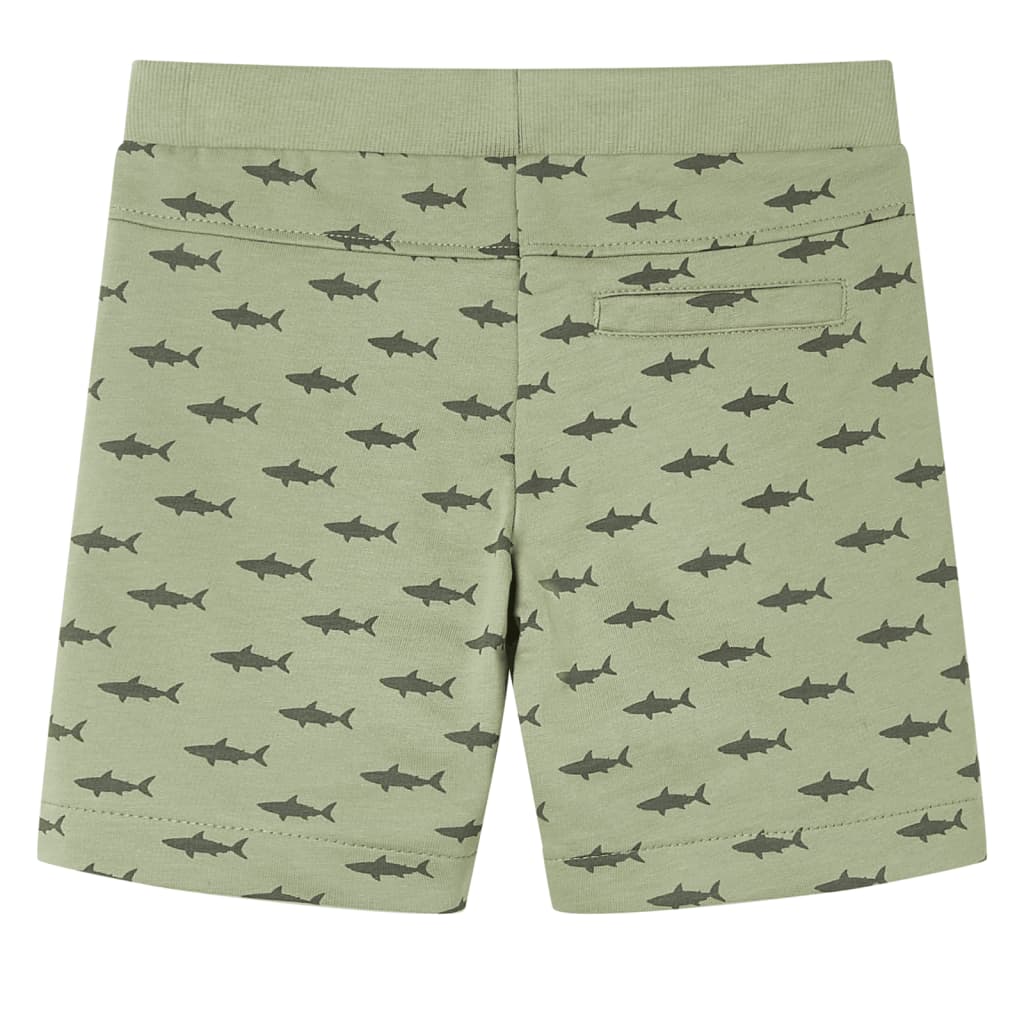 VidaXL Kindershorts mit Kordelzug 92 helles Khaki