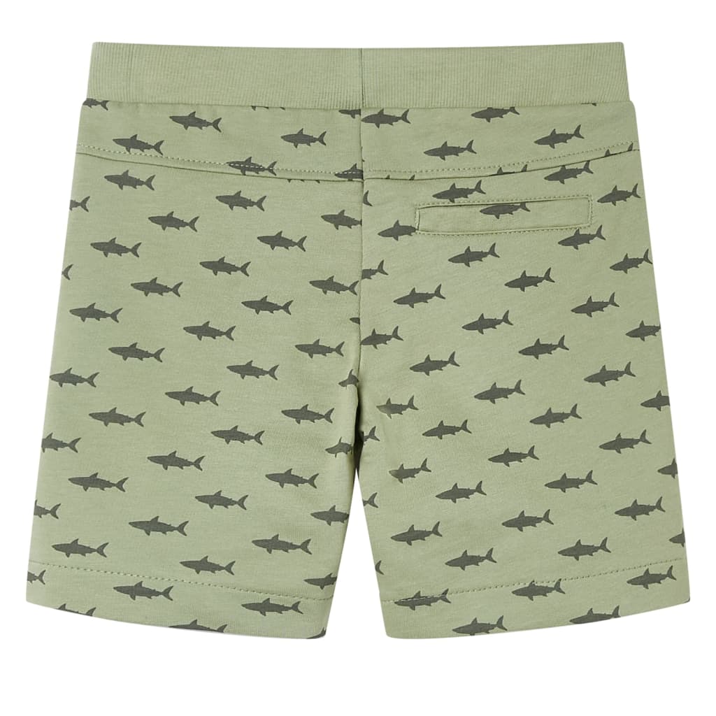 VidaXL Kindershorts mit Kordelzug 104 helles Khaki