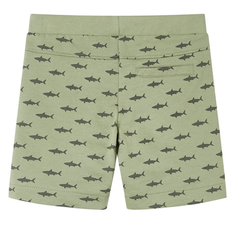 VidaXL Kindershorts mit Kordelzug 116 helles Khaki