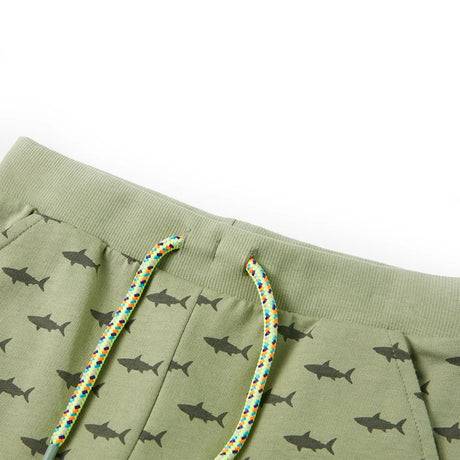 VidaXL Kindershorts mit Kordelzug 116 helles Khaki