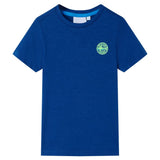 VidaXL Kindershirt 116 dunkelblau