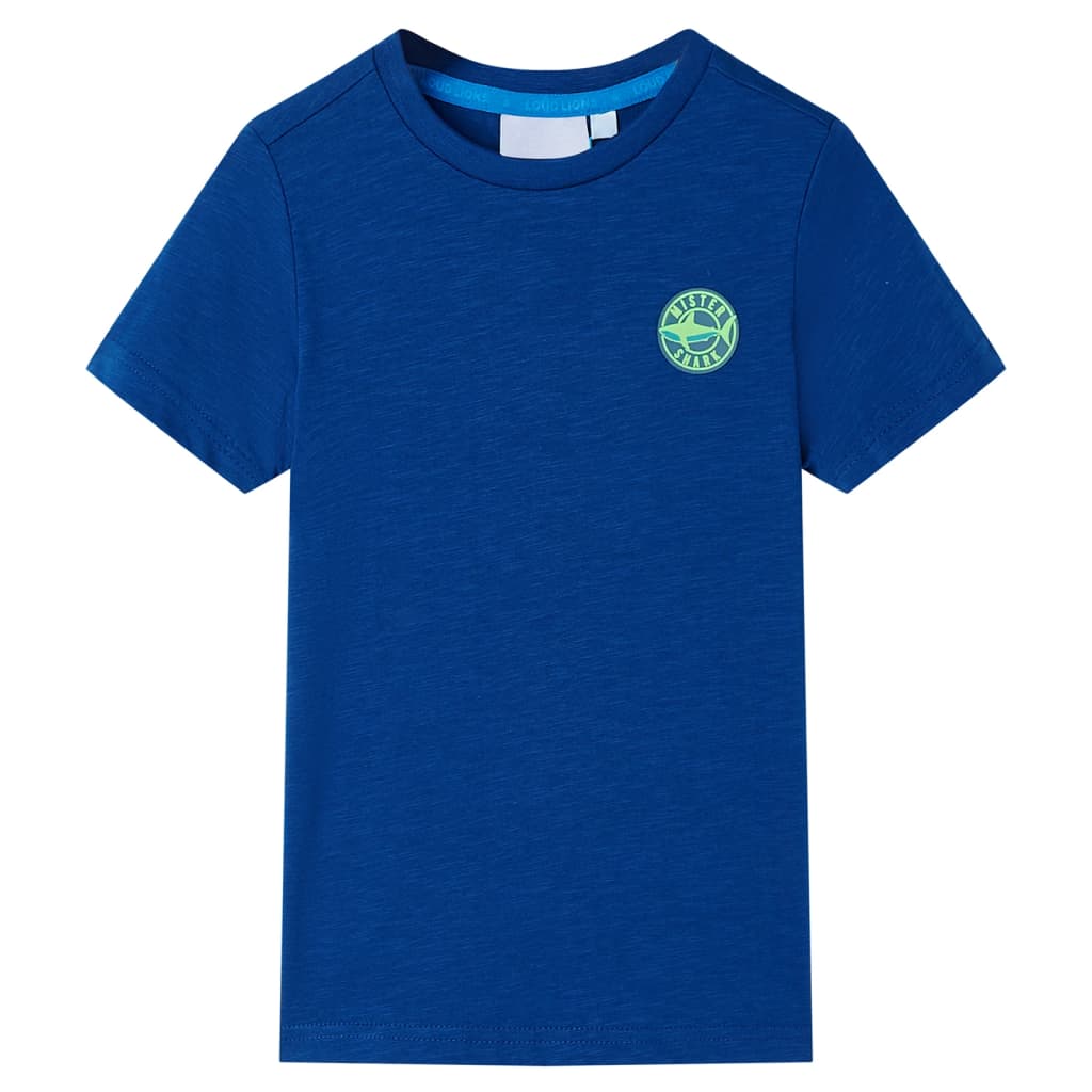 VidaXL Kindershirt 128 dunkelblau