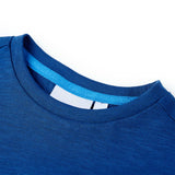 VidaXL Kindershirt 140 dunkelblau