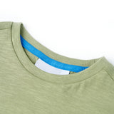 VidaXL Kindershirt 140 Hellkhaki
