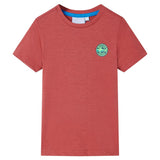 VidaXL Kindershirt 140 paprikafarben