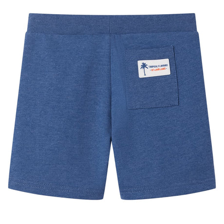 VidaXL Kindershorts mit Kordelzug 128 dunkelblau gemischt