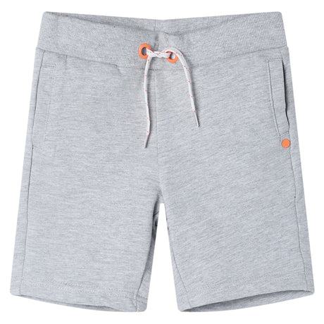 VidaXL Kindershorts mit Kordelzug 104 Grau