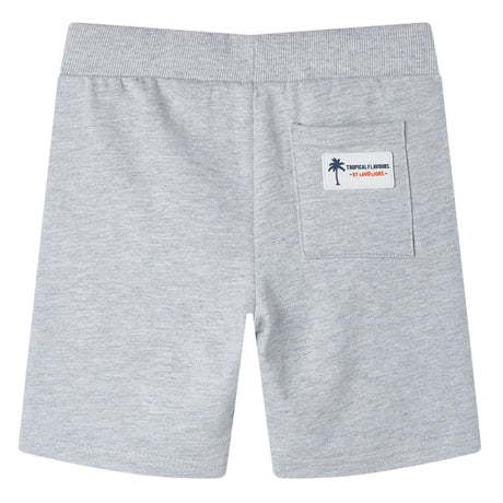 VidaXL Kindershorts mit Kordelzug 104 Grau
