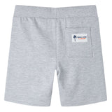 VidaXL Kindershorts mit Kordelzug 116 Grau