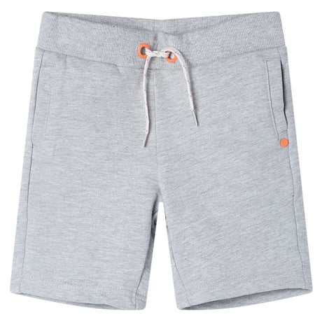 VidaXL Kindershorts mit Kordelzug 128 Grau