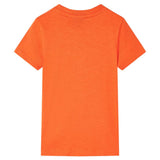 VidaXL Kindershirt 92 Dunkelorange