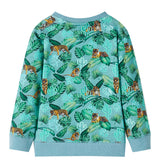 VidaXL Kinderpullover 104 hellgrün gemischt